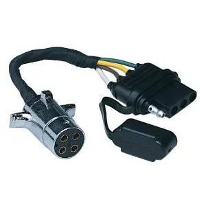 4 ROUND TO 4 FLAT ADAPTER