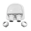 Rooftop penetration Box, White