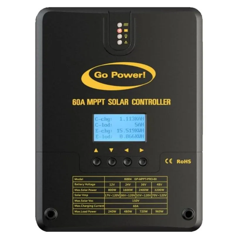 GP-MPPT-PRO-60: 60A MPPT SOLAR