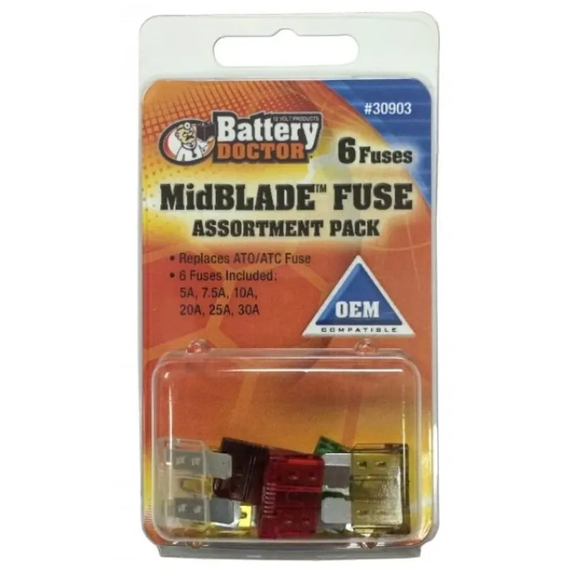 ATO/ATC 6PC FUSE ASSORTMENT-IN