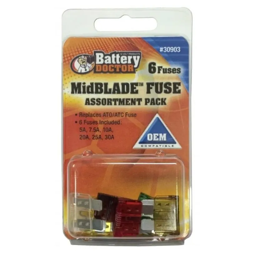 ATM MINI 6PC FUSE ASSORTMENT-I