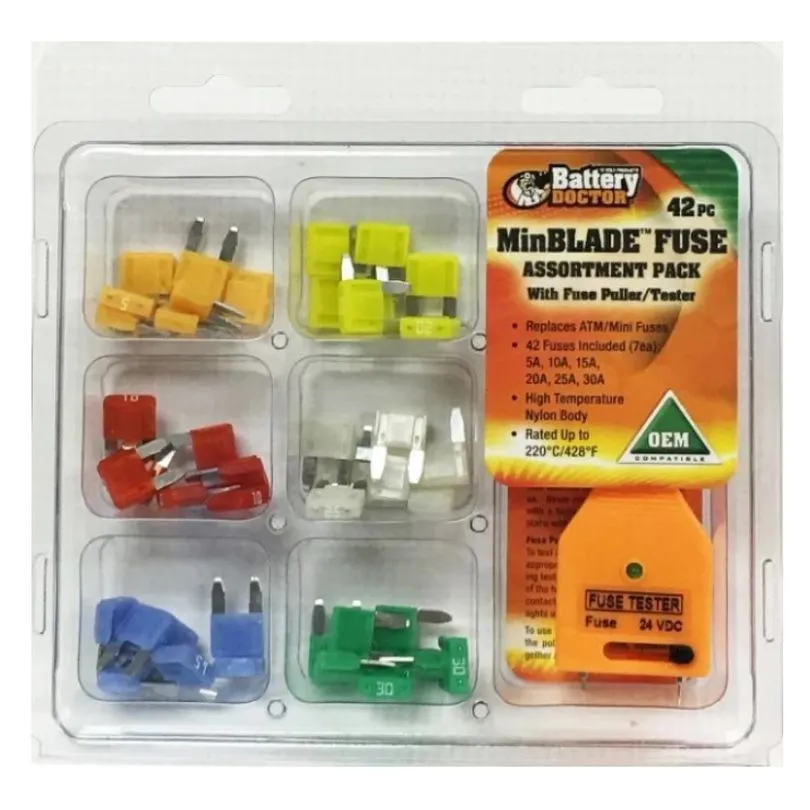 42PC MINBLADE FUSE KIT W/PULLE