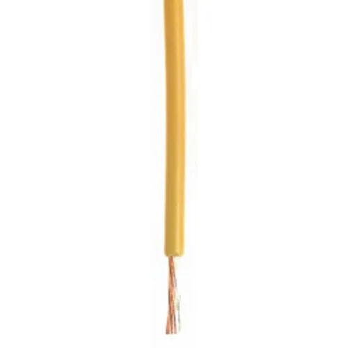 18 GA YELLOW WIRE 100'