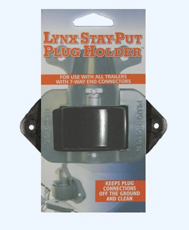 Stay-Put Plug Holder