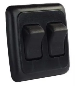 Double Rocker Switch Assembly