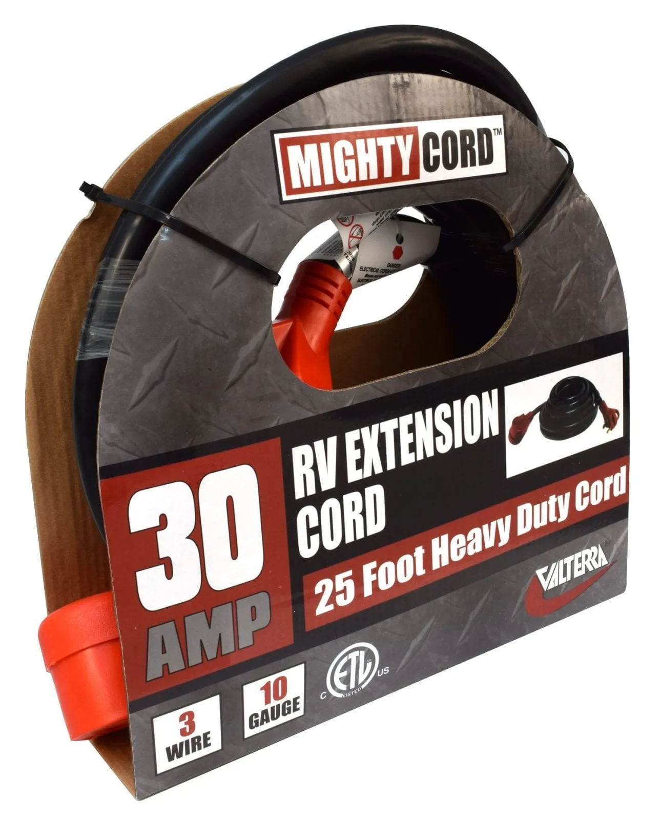 30A 25' Ext Cord w/Hdl