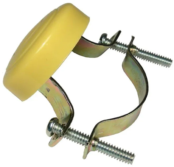 Ivory Plastic Horn Button