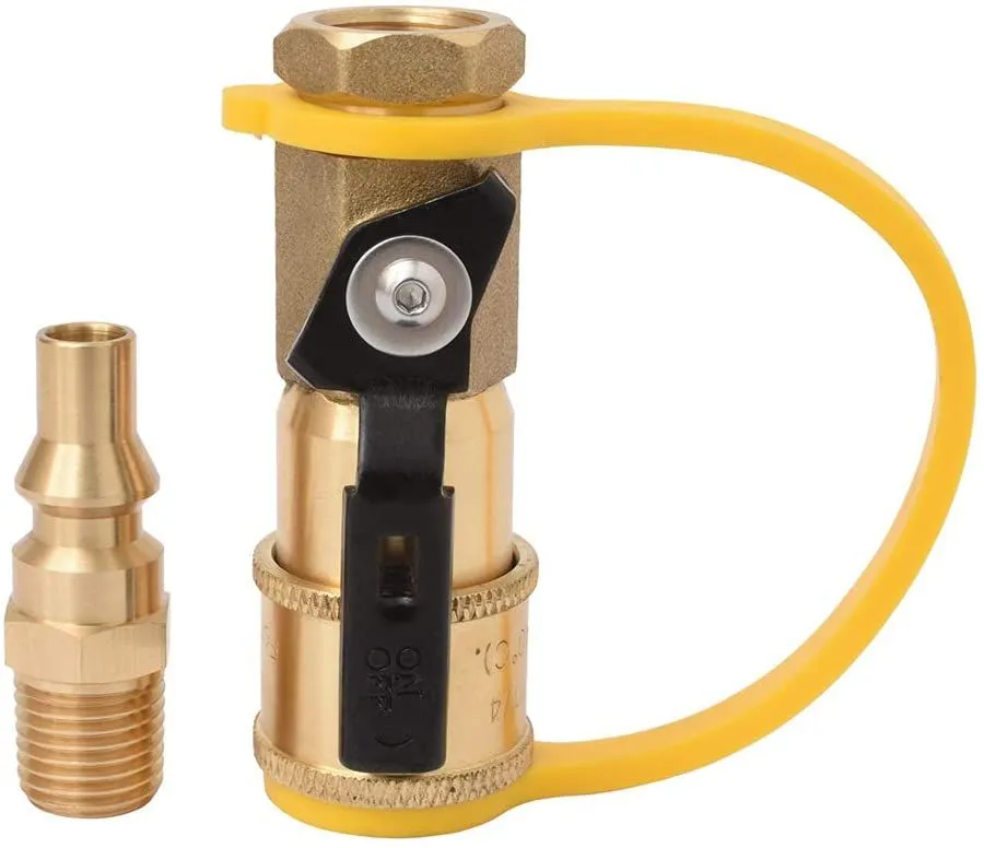 Grill quick connect adapter
