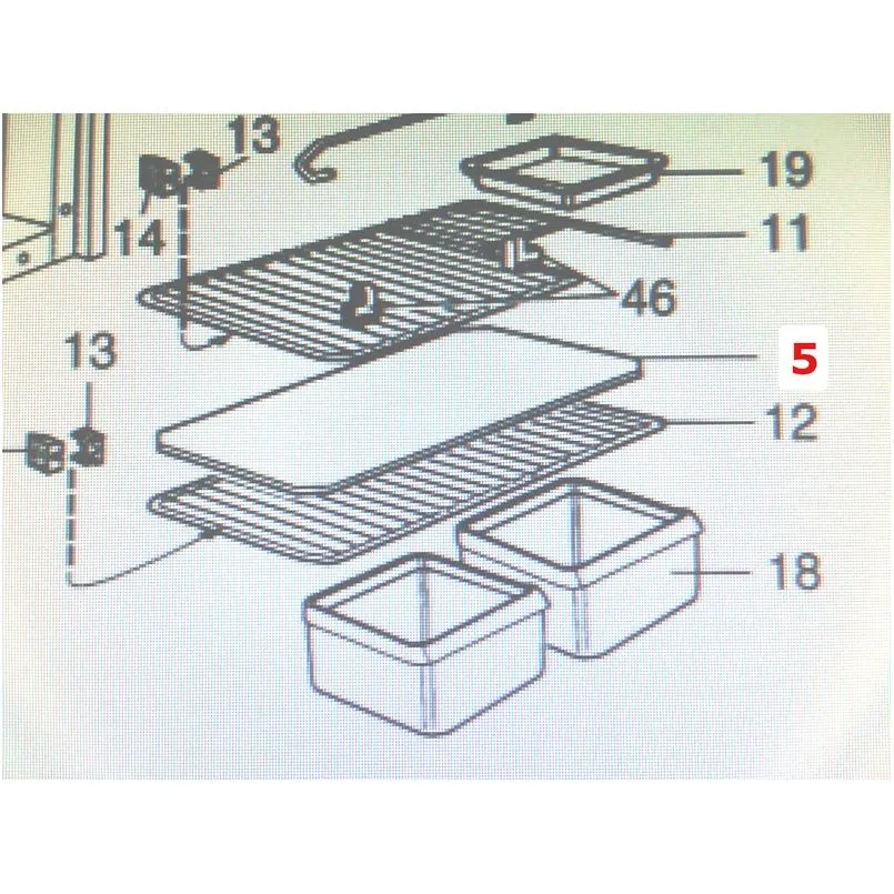 SHELF 440 *222mm