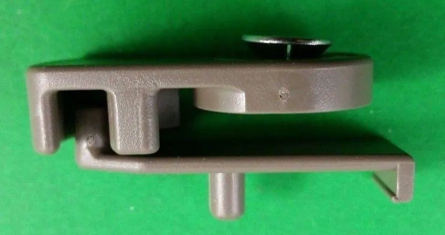 Door Lock Complete Grey-Brown