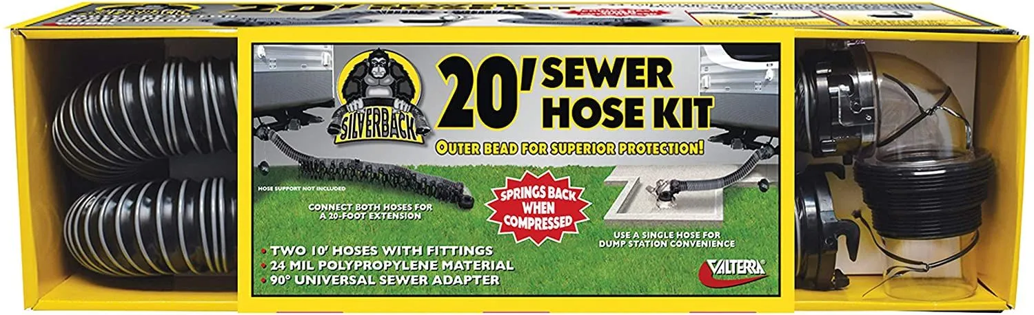 Silverback Sewer Hose Kit, 20'