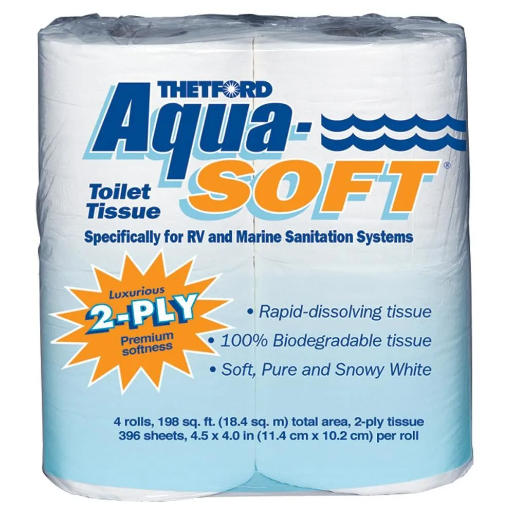 AQUA SOFT Toilet Paper 2-PLY