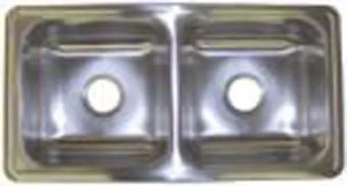 DOUBLE SS SINK 33X19