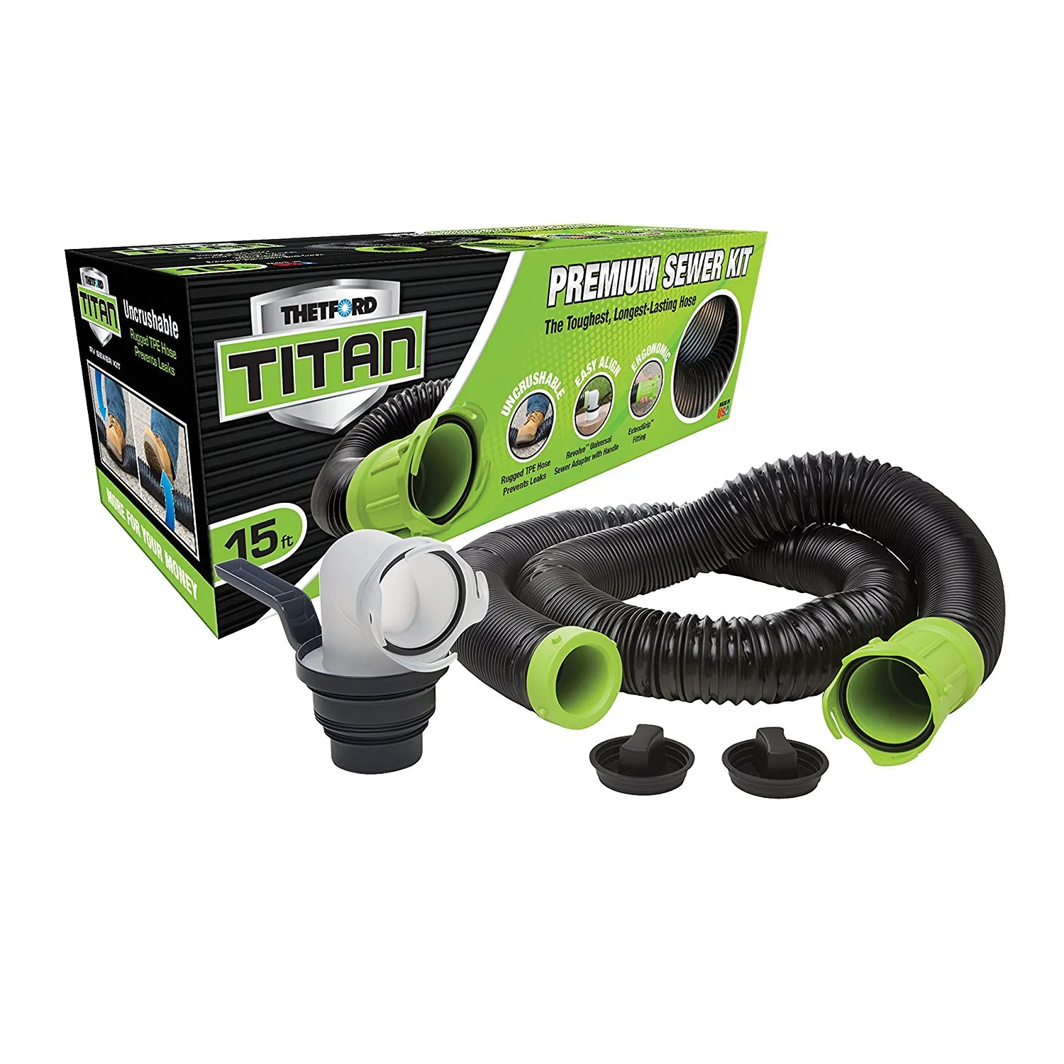 Titan Sewer Kit 15'