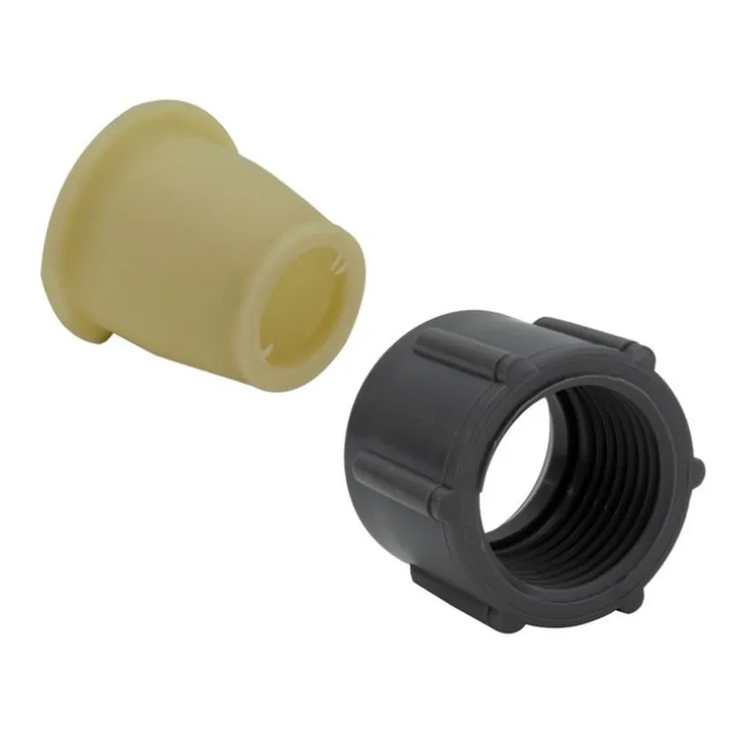 1/2” FLEX TUBING NUT AND INSER