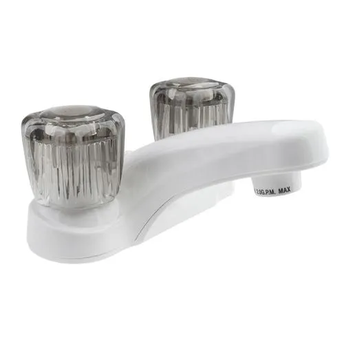 RV Lavatory Faucet w/Smoked Ac