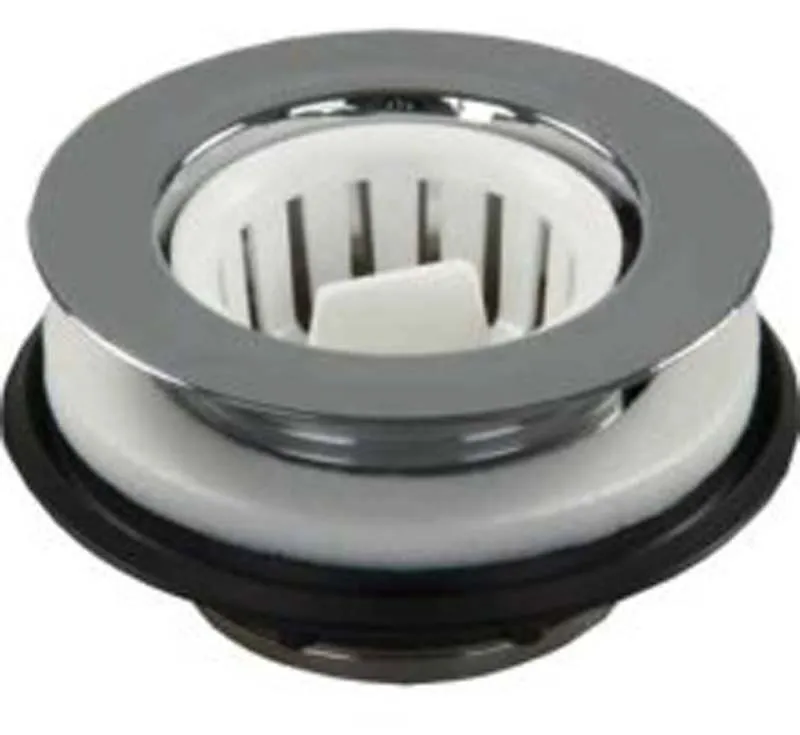 Plastic Strainer w/Threaded Ba