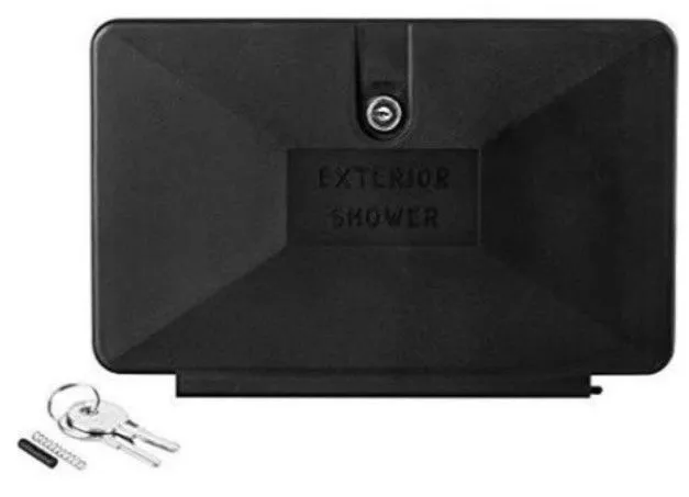 OUTSIDE SHOWER BOX - BK