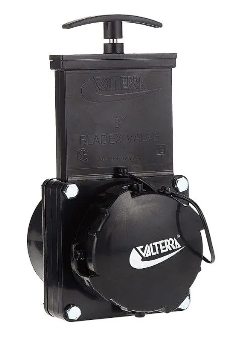 Waste Valve  3in Hub x 3in Bay
