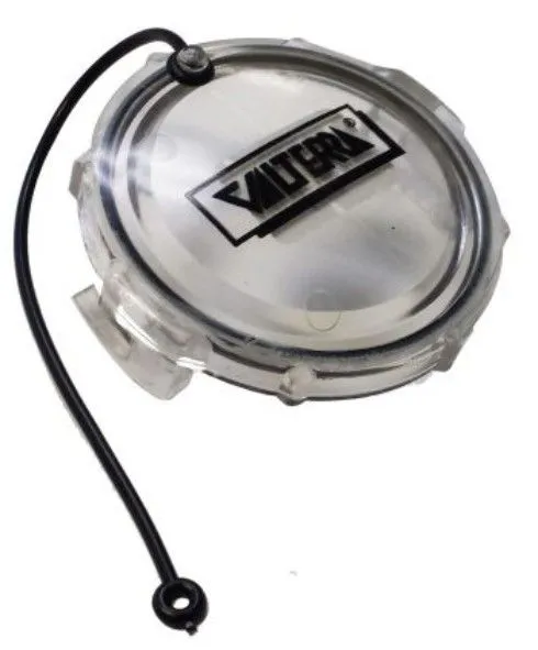 Waste Valve Clear Cap  3in  Bu