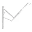 68 WHT 12V POWER/IDLER ARM  (S