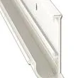 Flat Trim w/Insert- Black- 8'