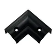 TOP REAR CORNER CAP black