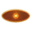 Amber light oval