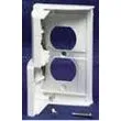 Outdoor receptacle TV/telephon