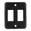 Double Face Plate, Black